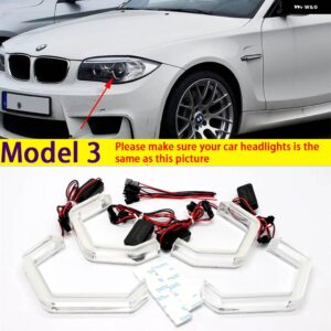 BMW M4 象徴 LED クリスタルエンジェルアイキット 1シリーズ E81 E82 E87 E88 116I 118I 120I 125I 128I 130I 135I 116D 118D 2004-13 - model 3