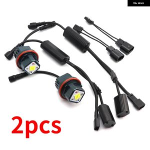 BMW 120ワット エンジェルアイリングマーカー サイドライト LED 電球オートランプ E83 X3 フェイスリフト 2007/11/01 - 2pcs White Color