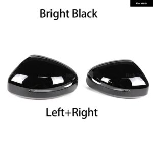 アウディ ミラー カバー サイドバックミラー カバー キャップ トリム TT TTS TT RS 8J MK2 2007-2014 R8 42 2007-2015 - 1 pair black