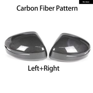 アウディ ミラー カバー サイドバックミラー カバー キャップ トリム TT TTS TT RS 8J MK2 2007-2014 R8 42 2007-2015 - 1 pair Carbon look