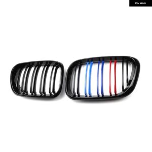 BMW 1ペア M カラー/ グロスブラック フロントバンパー キドニーグリル X3 F25 X4 F26 2014-18 アクセサリー - M Look