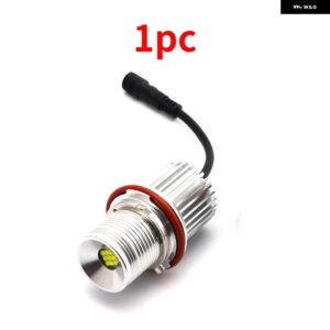 BMW 1シリーズ E87 116I 116D 118I 118D 120I 120D 130I PRE-LCI 04-07 90ワット LED エンジェルアイズ マーカー ライト電球ホワイト - 1pc White Color