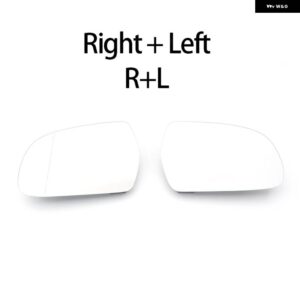 アウディ 左右サイド加熱ミラー ガラス LH RH レンズ 交換用 A4 S4 RS4 B8.5 2011-16 A5 S5 RS5 B8.5 10-16 A3 8P RS3 - Right and Left