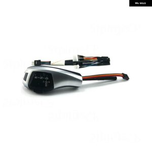 BMW 3 年 LED ギア シフトノブ 自動ギア シフター レバーハンドル交換 1シリーズ E81 E82 E87 E88 2004-2011 - Silver