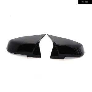 BMW 2X M バックミラー カバー キャップ ホワイト ブラック 1 2 3 3GT 4 X1 E84 M2 I3シリーズ F20 F21 F22 F23 F30 F31 F32 F33 F34 F80 - Bright Black
