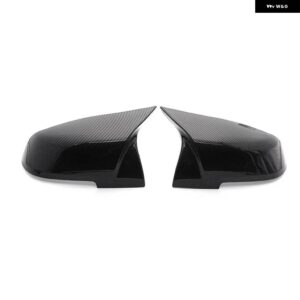 BMW 2X M バックミラー カバー キャップ ホワイト ブラック 1 2 3 3GT 4 X1 E84 M2 I3シリーズ F20 F21 F22 F23 F30 F31 F32 F33 F34 F80 - Carbon Fiber Look