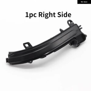 BMW ダイナミック スクロール ブラック LED ターン シグナル ライト ミラー インジケーター ウインカー ライト 3シリーズ F30 F31 320I 328I 330I 335I - 1pc Right Side