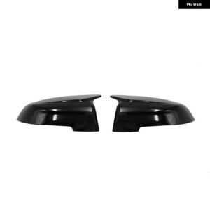 BMW バックミラー キャップウイングサイドミラー カバー 5 6 7シリーズ 5GT F10 F11 F07 F06 F12 F13 F01 F02 アルピナ B5 D5 - black