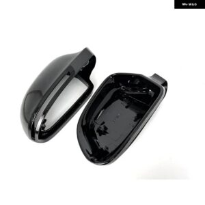 アウディ ミラー カバー A4 S4 A5 S5 B8 A6 S6 4F C6 A8 S8 D3 Q3 A3 8P 信号灯カバー SQ3 バックミラー カバー - 1 pair black