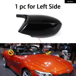 BMW バックミラー キャップ交換用カーボン SDRIVE28I SDRIVE30I SDRIVE35I ミラー カバー Z4 Z 4 E89 2009-2016 - 1PC Left Black