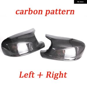 BMW M バックミラー カバー ウイングサイド バックミラー キャップ X3 F25 X1 E84 PRE-LCI 2009-13 - 1 pair Carbon look