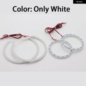 BMW 超高輝度人気最も明 SMD スイッチバック LED エンジェルアイリング DRL キット X5 E70 2007-2013 アクセサリー - WHITE