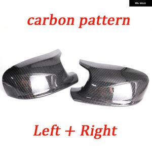 BMW M バックミラー カバー キャップ カーボン / ブラック X3 F25 X1 E84 PRE-LCI 2010-13 ケース - 1 pair Carbon look