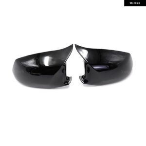 BMW ミラー カバー M サイドバックミラー カバー キャップ トリム 5シリーズ F10 F11 F18 PRE-LCI 2010 - 2013 - Bright Black