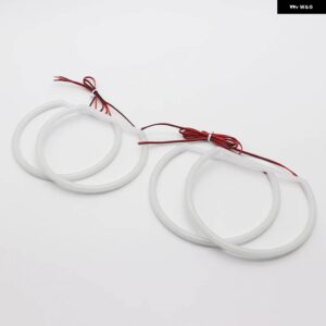 BMW SMD スイッチバック LED エンジェルアイリングキット 3シリーズ E46 コンパクト 2001-2005 - WHITE