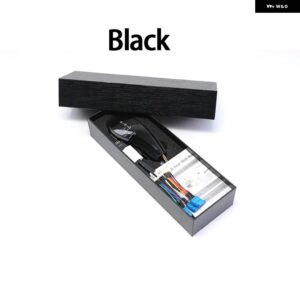 BMW 車 LED ハンドルギア シフトノブ レバースティックヘッド交換 1シリーズ E81 E82 E87 E88 1 メートル 2004-2011 アクセサリー - black