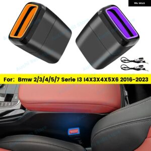 BMW 11色 LED スピーカーカバー G20 新 3シリーズ 車ミッドレンジツイーター HIFI 音楽ステレオホーン アンビエントライト 飾るリペア - Safety buckle light