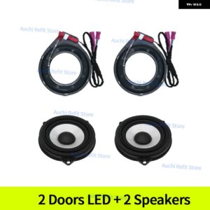BMW 11色 LED スピーカーカバー G20 新 3シリーズ 車ミッドレンジツイーター HIFI 音楽ステレオホーン アンビエントライト 飾るリペア - 2 Door