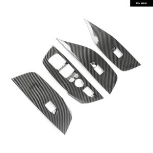 BMW G20 G21 X3 G01 X4 G02 2022 G29 G22 G23 G26 F40 F44 G42 カーボンギア シフトノブ カバー トリム アクセサリー - Window control panel