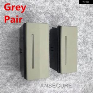 アウディ 左右リアドア灰皿 A6 C5 C6 S6 アバント クワトロ Q7 RS6 VW キャディ 4B0857406B 4B0857405B - Pair Grey