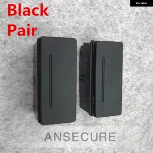アウディ 左右リアドア灰皿 A6 C5 C6 S6 アバント クワトロ Q7 RS6 VW キャディ 4B0857406B 4B0857405B - Pair BLACK