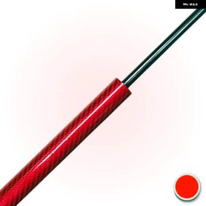 アウディ 数量 1 ブレーキペダル ガススプリング ストラット フォルクスワーゲン トゥアレグ ポルシェ カイエン 2003-2010 Q7 2007-2010 リフト サポート - Red Carbon Fiber