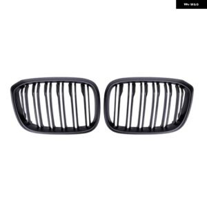 BMW 2 PECIES フロントフード キドニーグリル交換 ABS レーシンググリル X3 X4 G01 G02 G08 2018-2021 アクセサリー - 2 slat matte black