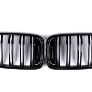 BMW フロントバンパー キドニー交換スポーツグリル 6シリーズ GT G32 630I 640I 640I 620D 640D XDRIVE レーシンググリル - Gloss Black