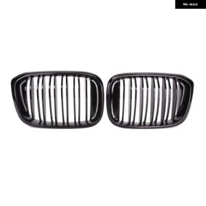 BMW フロントキドニーグリル ABS グロスブラック /マットブラック/M-TRI カラー G01 G02 バンパー レーシンググリル X3 X4 XDRIVE20I XDRIVE30I 2018+ - 2 slat gloss black