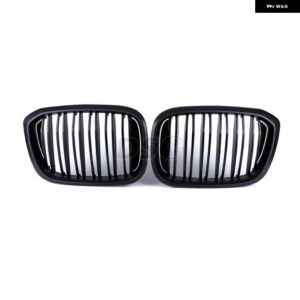 BMW フロントキドニーグリル ABS グロスブラック /マットブラック/M-TRI カラー G01 G02 バンパー レーシンググリル X3 X4 XDRIVE20I XDRIVE30I 2018+ - 2 Slat Matt Black