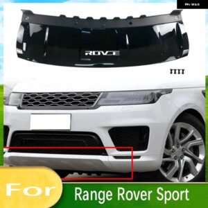 ランドローバー 下牽引アイフロントバンパー プレートカバー ABS レンジローバースポーツ 2018 2019 2020 L494 2018 LR099367 - black