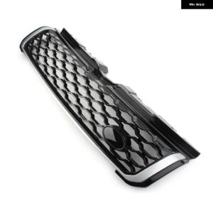ランドローバー フロントバンパー グリルセンタースタイリングアッパーグリル レンジローバーイヴォーク 2010-16 17 2018 - Silver