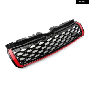 ランドローバー フロントバンパー グリルセンタースタイリングアッパーグリル レンジローバーイヴォーク 2010-16 17 2018 - Red