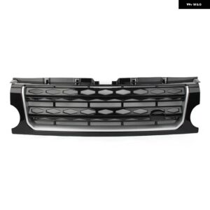 ランドローバー L319 ディスカバリー 3 LR3 2005/09/01 フロントバンパー グリルセンターパネルスタイリングアッパーグリル - Black Silver Black