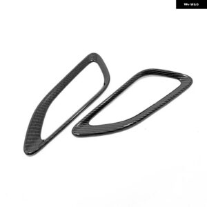 ジャガー ABS マット/カーボン F-PACE F ペース 2016-2018 インテリア シフトボックス サイドカバー トリム オートアクセサ - Carbon fibre