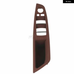 BMW ABS 自動インナードアハンドルパネルプル トリム カバー 5シリーズ F10 F11 520D 530D 535I 550I 51417225857 - Red Wine