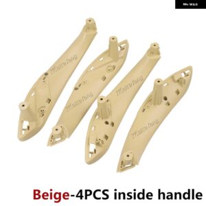 BMW アップグレード インテリア ドア プルハンドル 内側パネル トリム 交換 3 4シリーズ M3 M4 F30 F80 F31 F32 F33 F34 F35 F36 F82 - Beige Interior