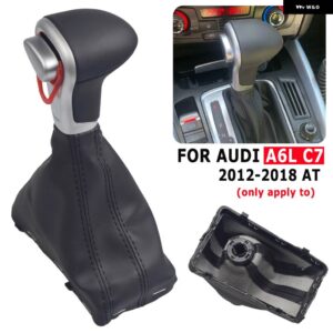 アウディ シフトノブ A4 B8 A5 Q5 2010-15 ギア シフトノブ ブーツ - A6L C7