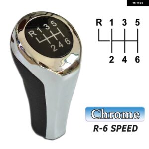 BMW 5 6スピード ギア シフトノブ 1 3 5 6シリーズ E30 E32 E34 E36 E38 E39 E46 E53 E60 E63 E83 E84 E87 E90 シフター レバーヘッドボール - 6 Speed-E