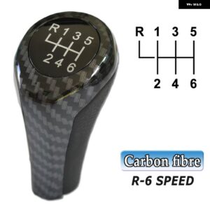 BMW 5 6スピード ギア シフトノブ 1 3 5 6シリーズ E30 E32 E34 E36 E38 E39 E46 E53 E60 E63 E83 E84 E87 E90 シフター レバーヘッドボール - 6 Speed-F