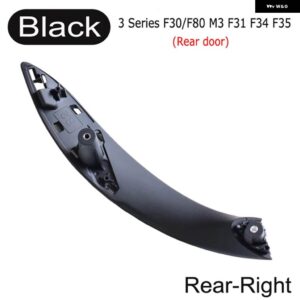 BMW インナードアハンドル トリム プルグラブパネル F30 F31 LCI 3シリーズ F80 M3 F32 F34 F35 F36 F82 M4 316D 316I 318D 320D 320DX - Rear Right Black