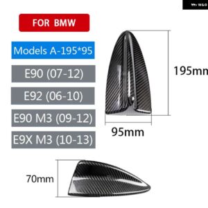BMW カーボンアンテナふかひれエアリアル トリム カバー スタイリング F22 F23 F30 F32 M2 M3 M4 G30 G11 F10 F11 E90 E92 - Model A-195
