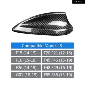 BMW カーボンアンテナふかひれエアリアル トリム カバー スタイリング F22 F23 F30 F32 M2 M3 M4 G30 G11 F10 F11 E90 E92 - Model B