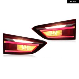 BMW X1 2016-2019 LED テールライト テールライト アセンブリ リアライト ブレーキハザードランプ リバースバンパー 63217350697 63217350698 - Left and Right