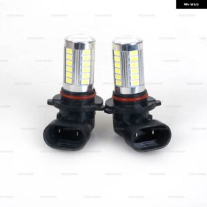 BMW フォグランプ ヘッドライト LED フォグランプ ハロゲン フォグランプ E60 E90 E63 E46 323I 325I 525I 63176920704 63176920703 - 2 PC LED bulb