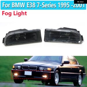 BMW 1ペア 63178352024 63178352023 フロントバンパー フォグライト ランプ E38 7シリーズ 740I 750IL 1995/01/01 - 1Pair