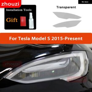 テスラ モデル 3 Y モデル X S TPU ヘッドライト テールライト フォグライト フィルム 黒化変色 フィルム 2015-2022 装飾 - Model S T