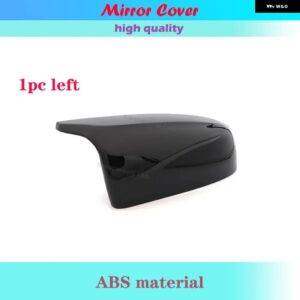 BMW X5 E70 X6 E71 2008-13 サイドウイングミラー カバー リアビューキャップブラックタイプ - Black-1pc-Left
