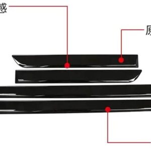 ランドローバー 4個 ドアサイドスカートロングストリップ ステッカー トリム ディスカバリー 5 LR5 L462 車体装飾 ACCESSORIES2017-2021 - b