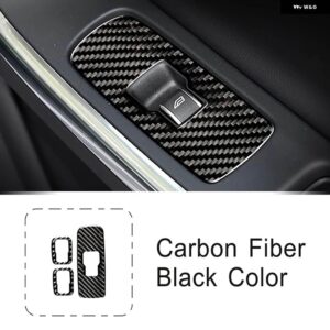 ボルボ カーボン窓ガラス 昇降フレーム トリム S60 V60 2010-2018 LHD エアコンアウトレットパネル インテリア アクセサリー - armrest　frame　3pc